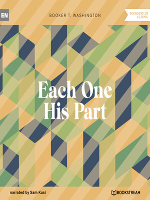 cover image of Each One His Part (Unabridged)